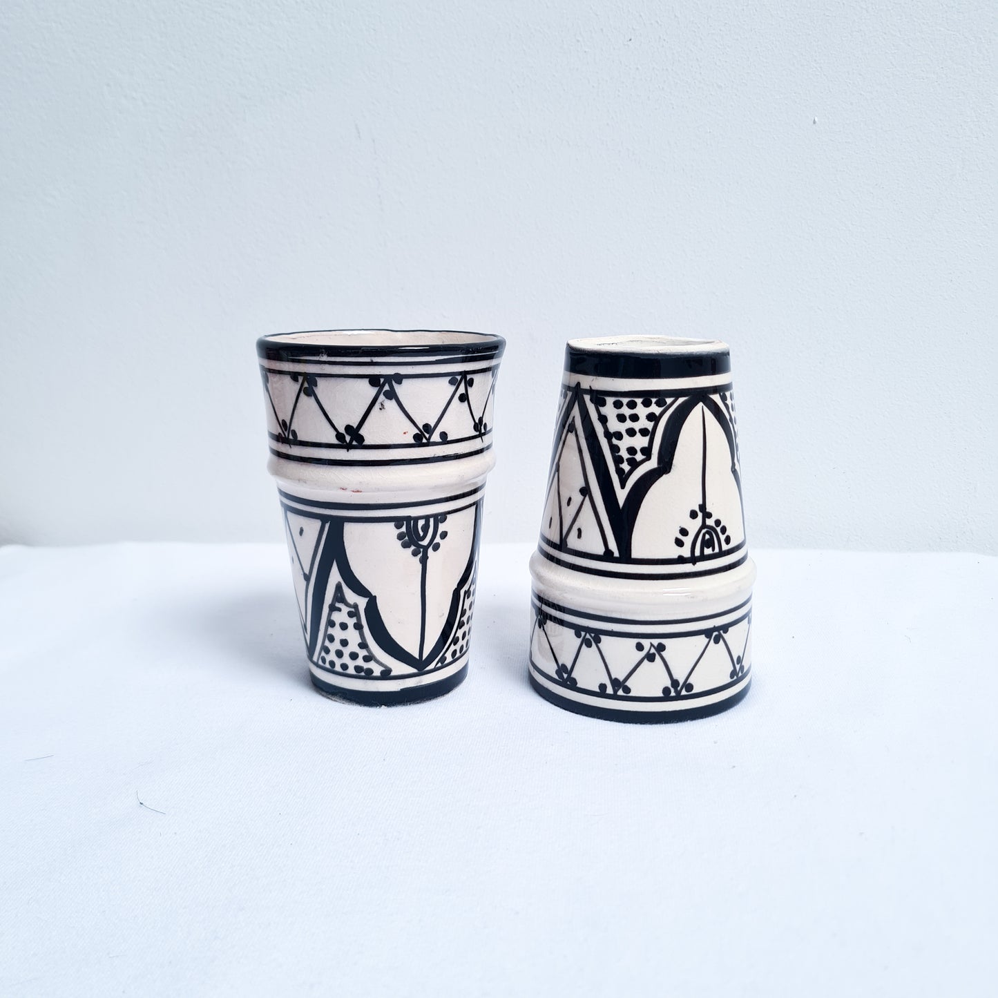 Ring Cups Set - Black - L
