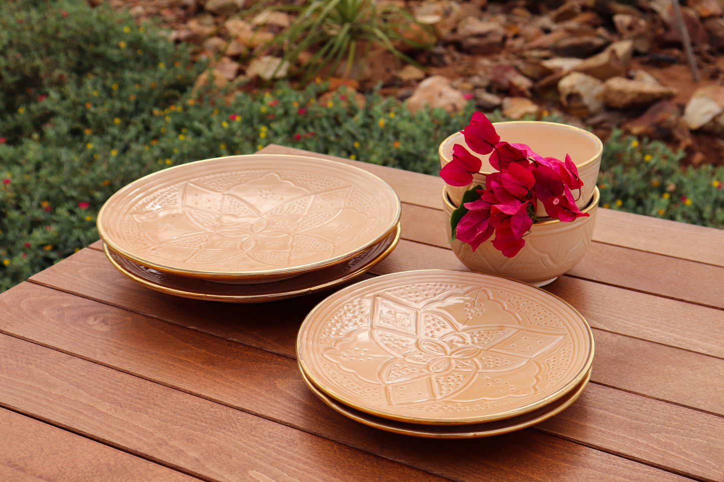 Dinner Essentials Set - Gold - Melone
