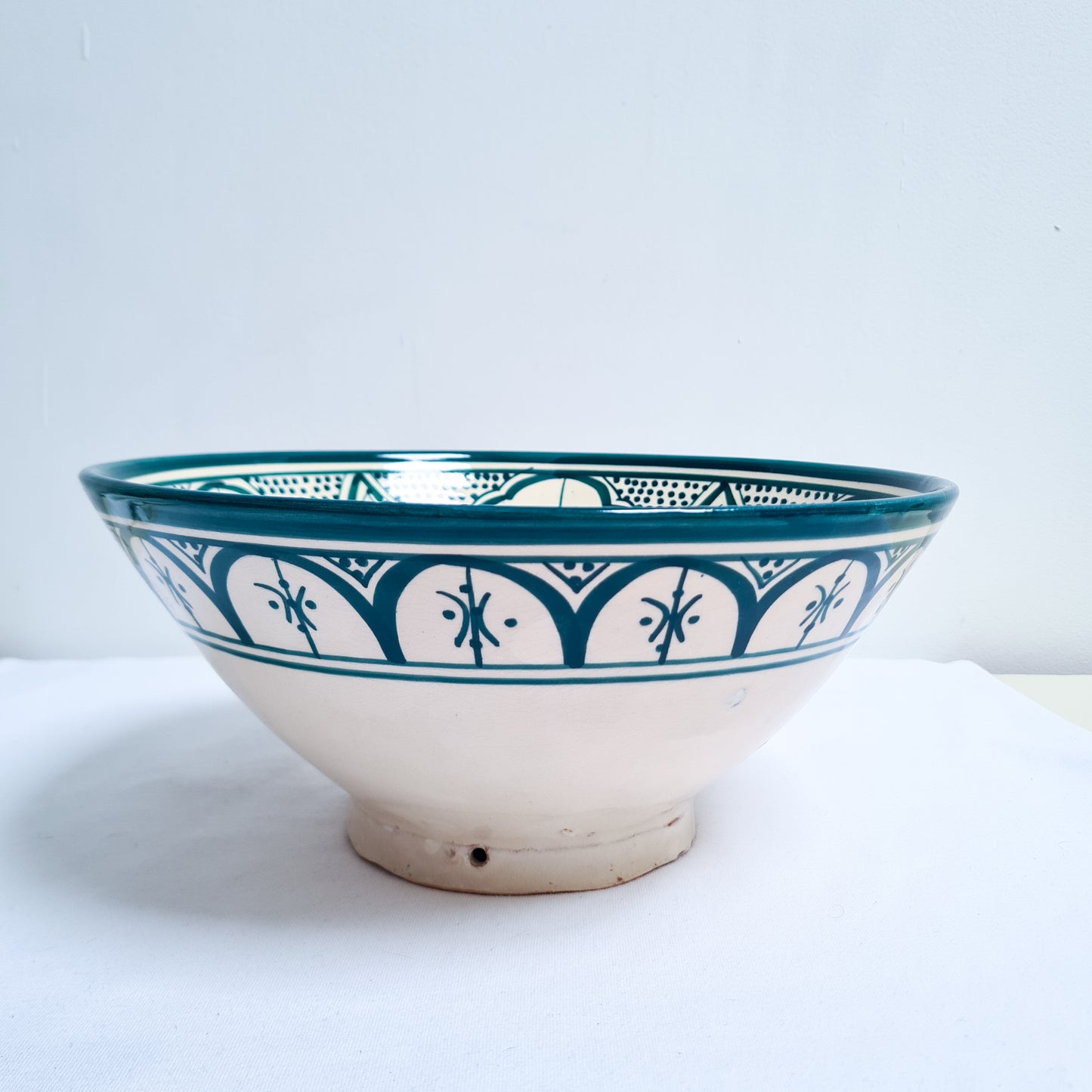 Salad Serving Bowl - Pine Green
