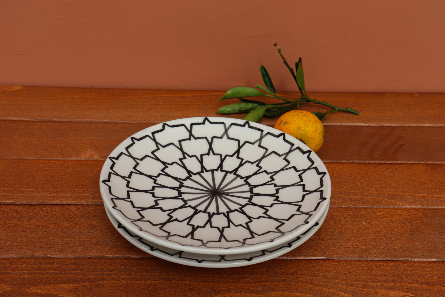 Handcrafted Moorish Star Plates